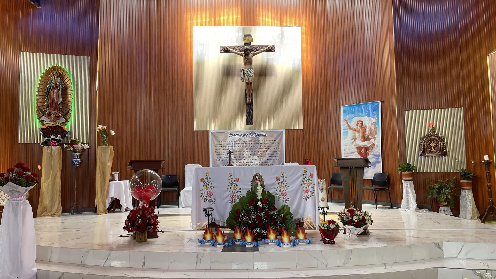 Altar de la Iglesia de Guadalupe